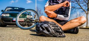 A bike accident claim could be made for the man's elbow injury. 
